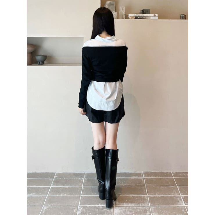 3WAYボートネックニット | MERCURYDUO | 詳細画像27 