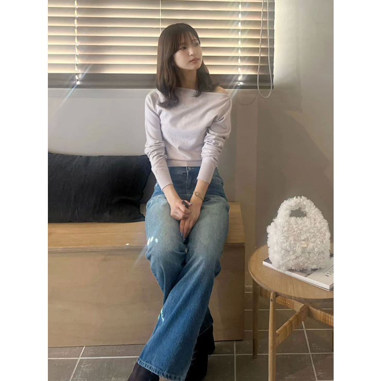 3WAYボートネックニット | MERCURYDUO | 詳細画像28 