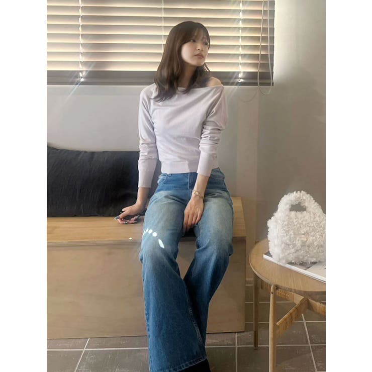 3WAYボートネックニット | MERCURYDUO | 詳細画像29 