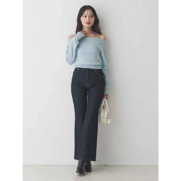 3WAYボートネックニット | MERCURYDUO | 詳細画像5 