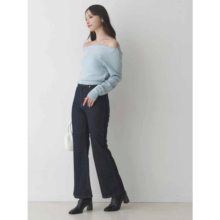 3WAYボートネックニット | MERCURYDUO | 詳細画像6 