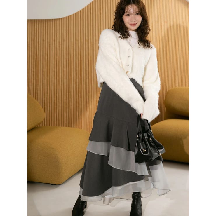 シアーランダムリブニット | MERCURYDUO | 詳細画像5 