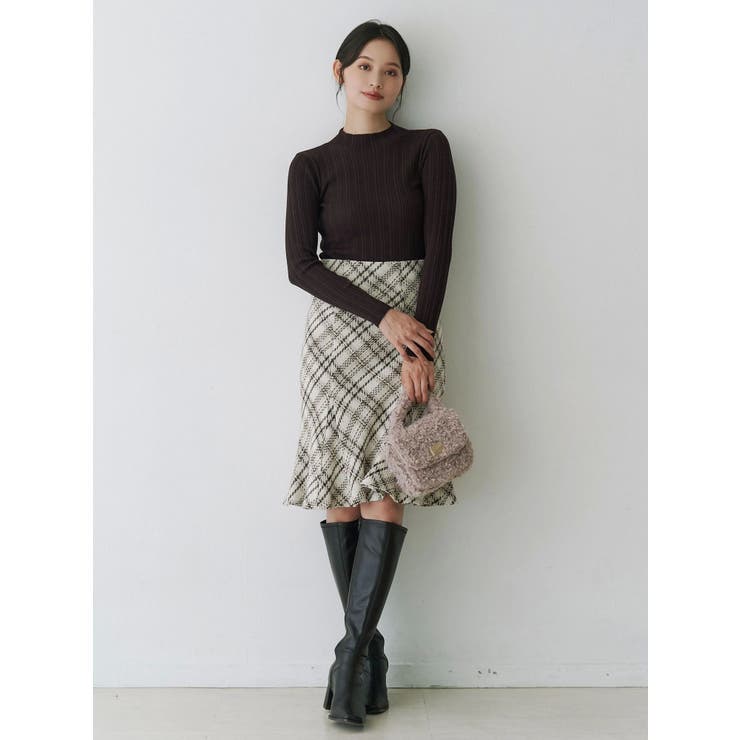 シアーランダムリブニット | MERCURYDUO | 詳細画像9 