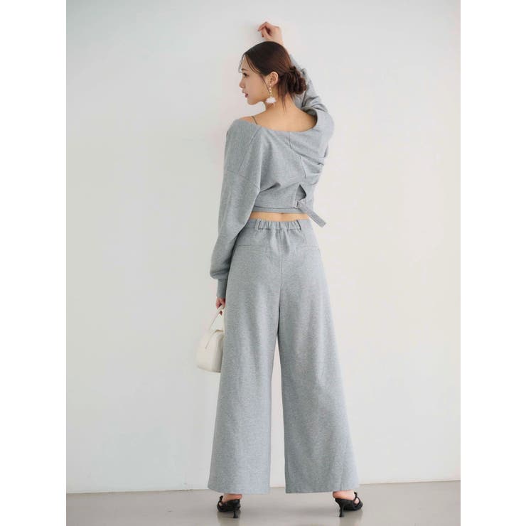 【WEB限定】裏毛キャミアンサンブル | MERCURYDUO | 詳細画像10 