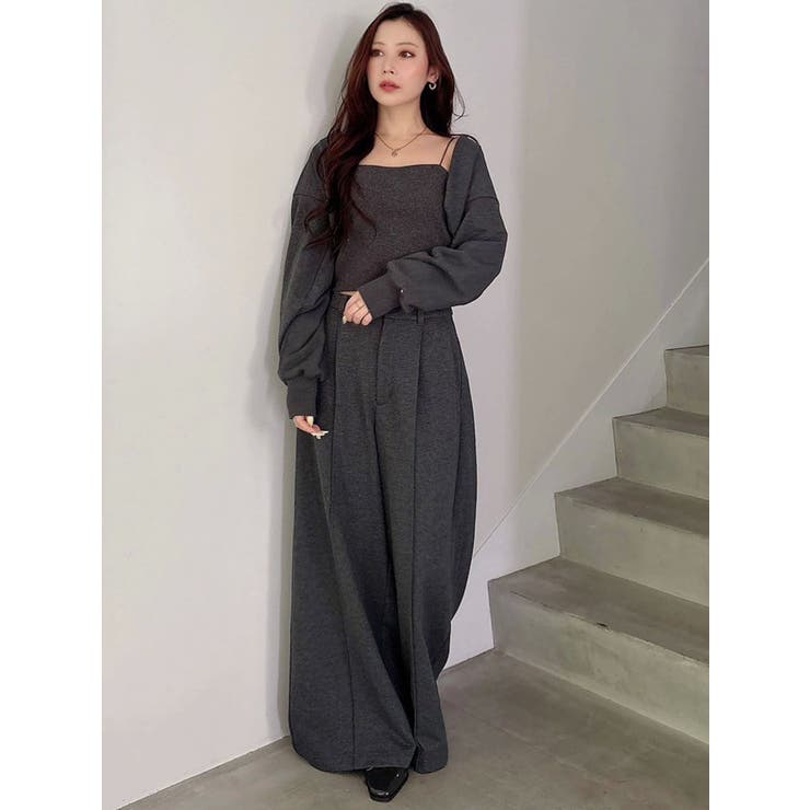 【WEB限定】裏毛キャミアンサンブル | MERCURYDUO | 詳細画像13 