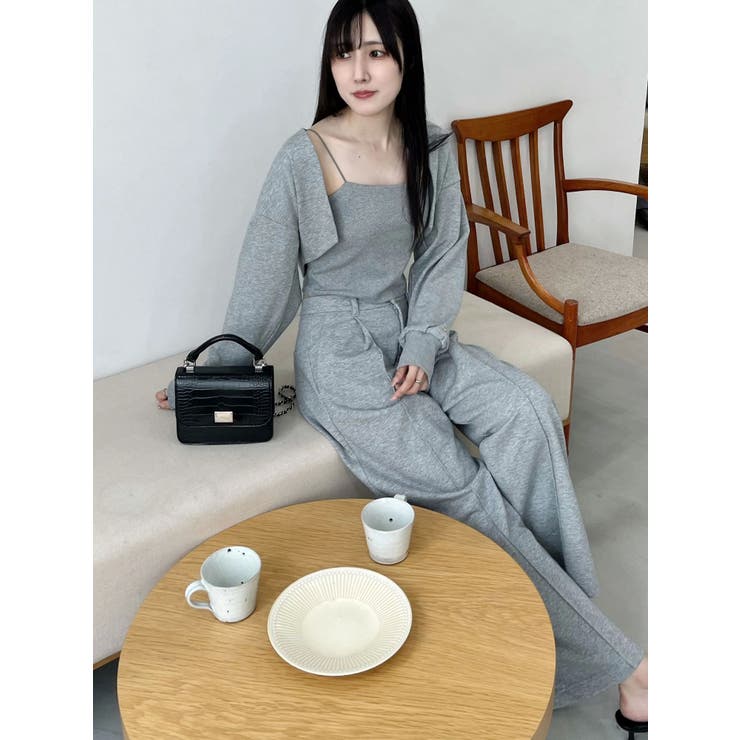 【WEB限定】裏毛キャミアンサンブル | MERCURYDUO | 詳細画像17 