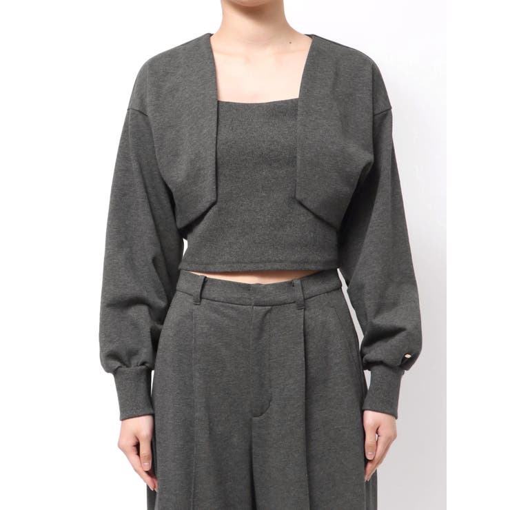 【WEB限定】裏毛キャミアンサンブル | MERCURYDUO | 詳細画像25 