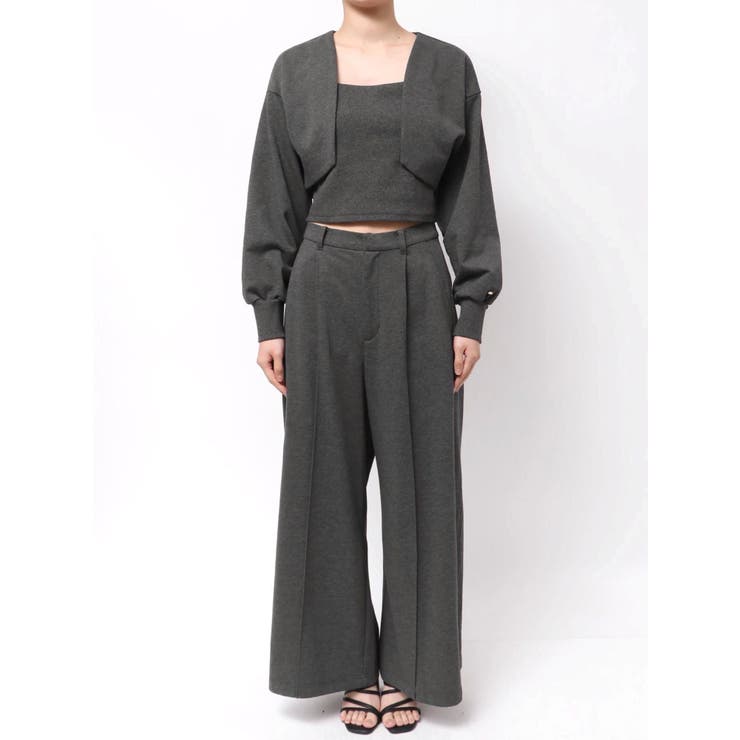 【WEB限定】裏毛キャミアンサンブル | MERCURYDUO | 詳細画像44 