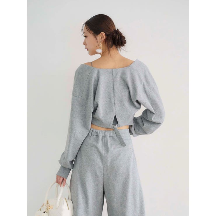 【WEB限定】裏毛キャミアンサンブル | MERCURYDUO | 詳細画像5 