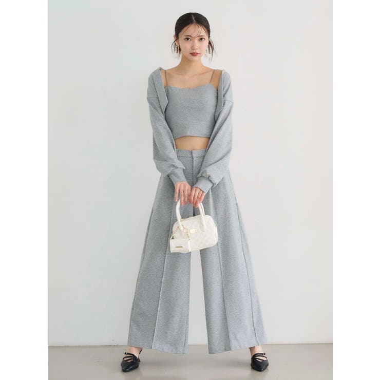 【WEB限定】裏毛キャミアンサンブル | MERCURYDUO | 詳細画像6 