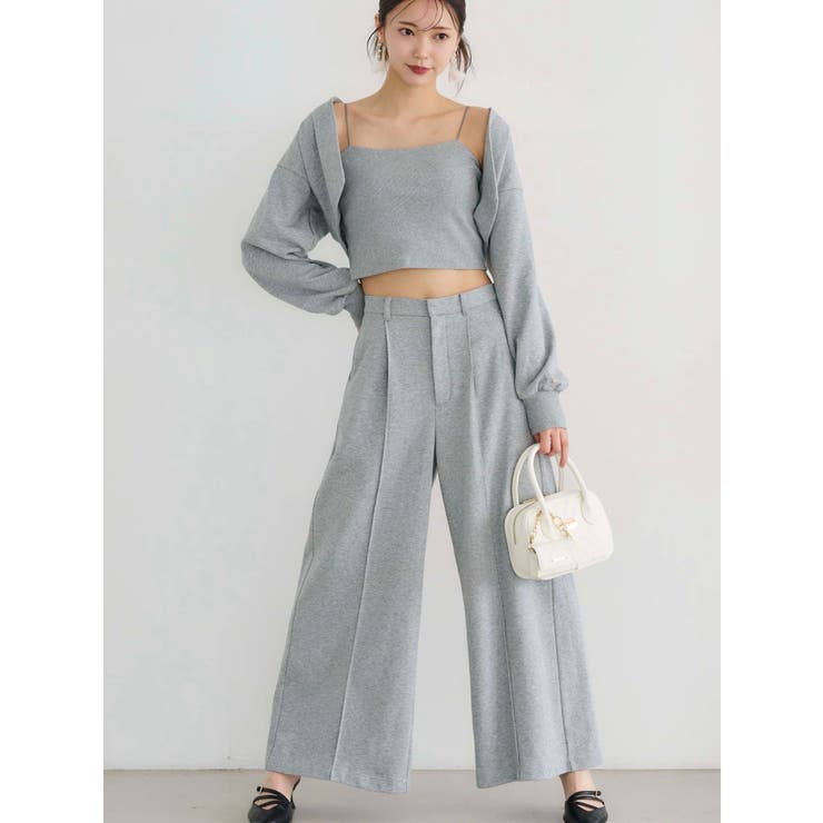 【WEB限定】裏毛キャミアンサンブル | MERCURYDUO | 詳細画像8 