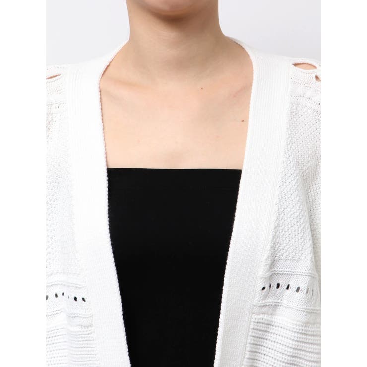 ショルダーレースアップカーデ | MERCURYDUO | 詳細画像39 