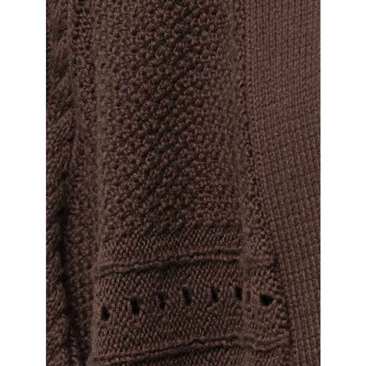 ショルダーレースアップカーデ | MERCURYDUO | 詳細画像46 