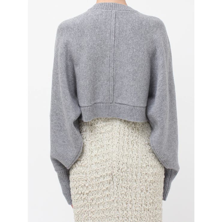 【OUNNOUN】ミドルゲージクロップドカーデ | MERCURYDUO | 詳細画像21 