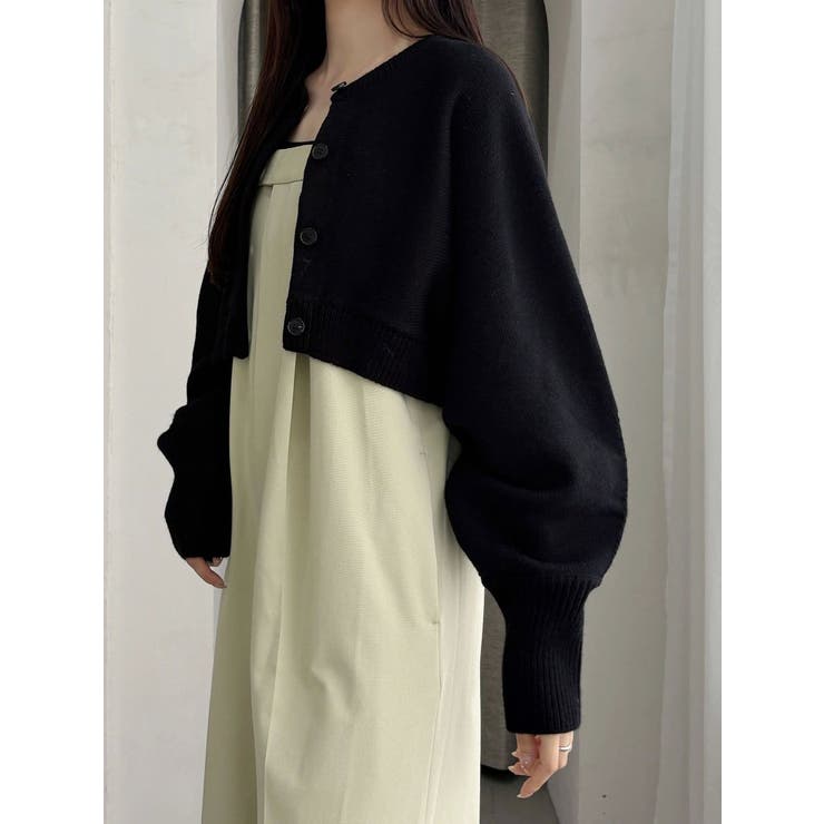 【OUNNOUN】ミドルゲージクロップドカーデ | MERCURYDUO | 詳細画像5 