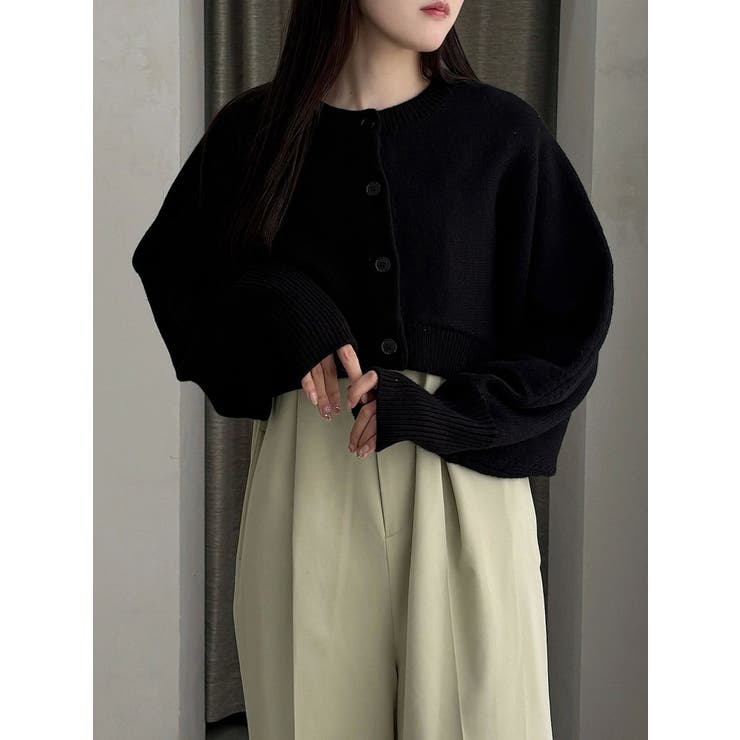 【OUNNOUN】ミドルゲージクロップドカーデ | MERCURYDUO | 詳細画像8 