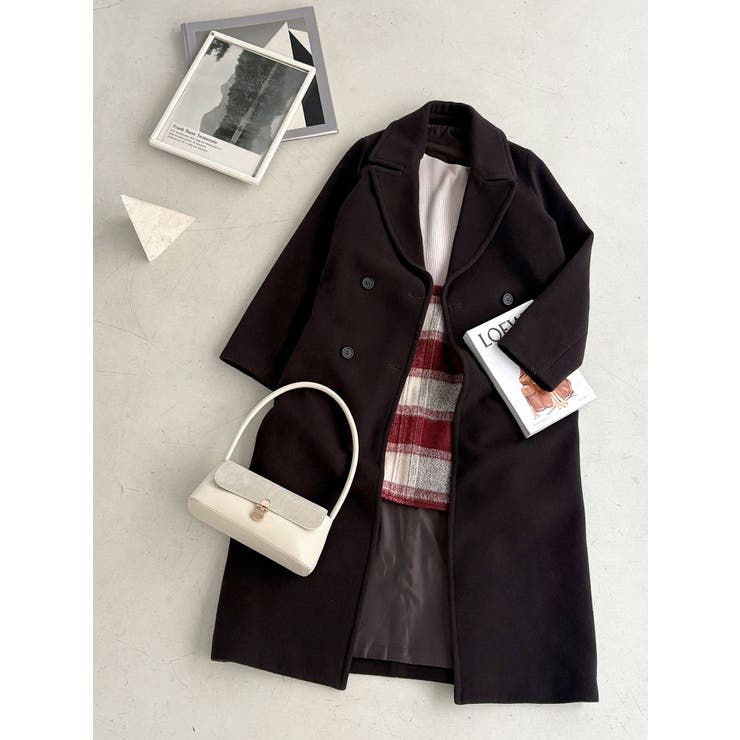 ウールチェスターコート[品番：MKSW0067005]｜MERCURYDUO