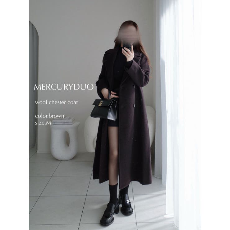 ウールチェスターコート | MERCURYDUO | 詳細画像25 