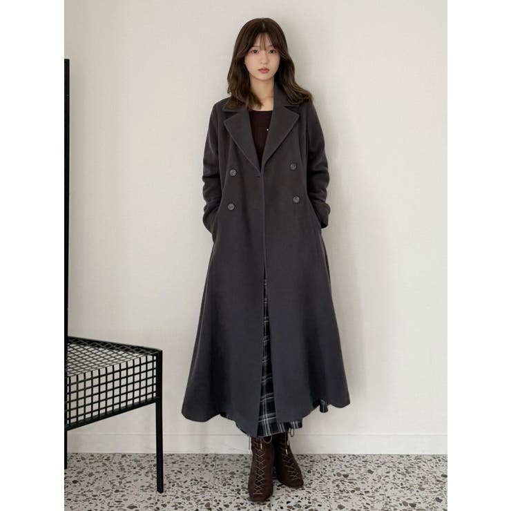 フィットアンドフレアコート | MERCURYDUO | 詳細画像24 