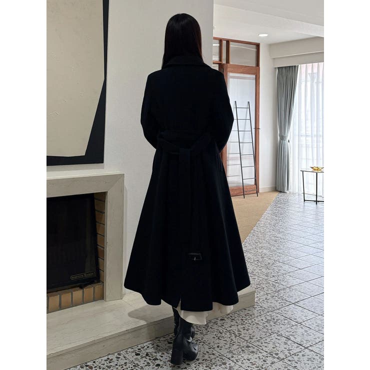 ウールスタンドカラーコート | MERCURYDUO | 詳細画像19 