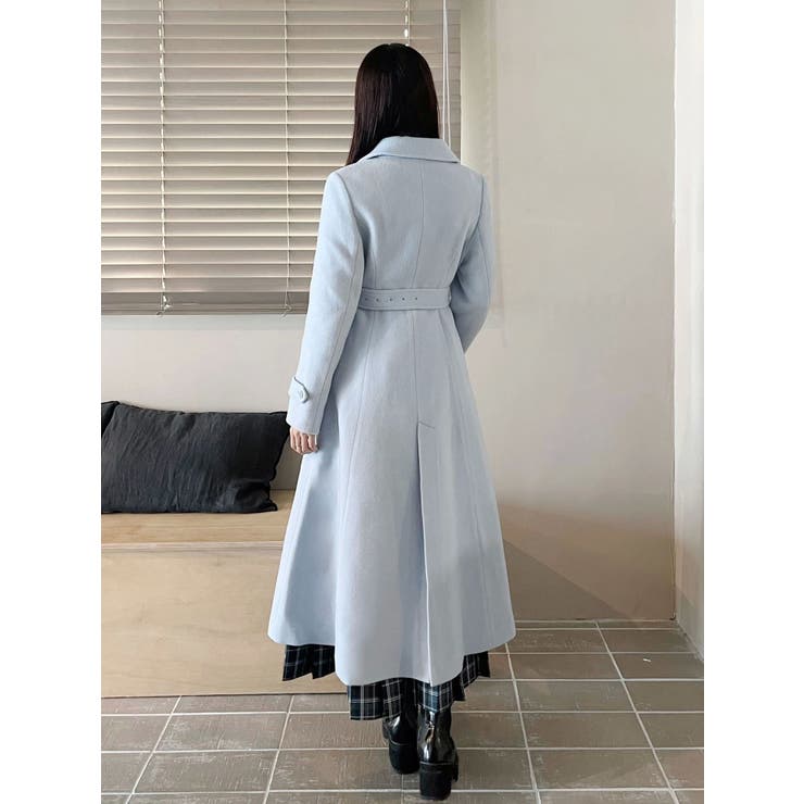 ウールスタンドカラーコート | MERCURYDUO | 詳細画像25 