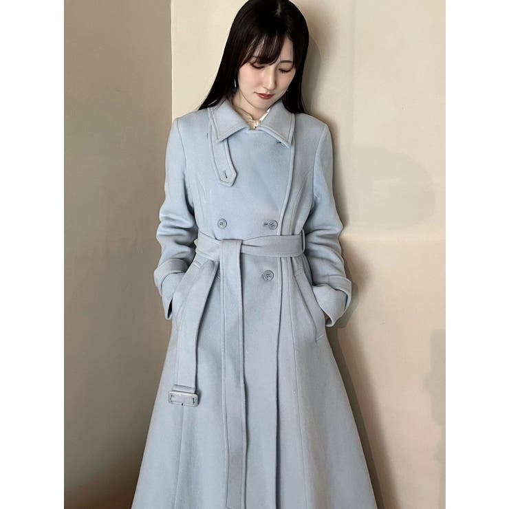 ウールスタンドカラーコート | MERCURYDUO | 詳細画像26 