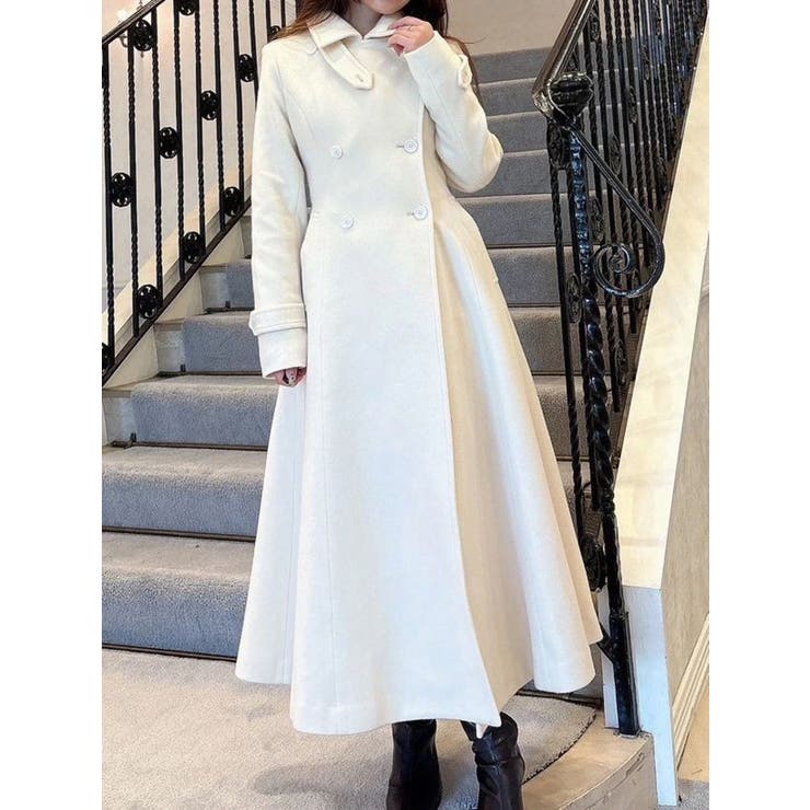 ウールスタンドカラーコート | MERCURYDUO | 詳細画像29 