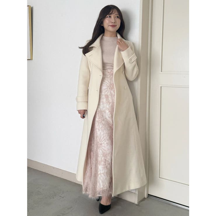 ウールスタンドカラーコート | MERCURYDUO | 詳細画像45 