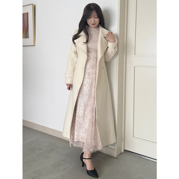 ウールスタンドカラーコート | MERCURYDUO | 詳細画像46 