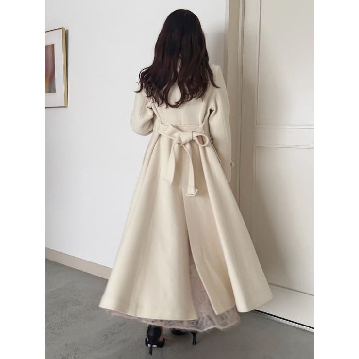 ウールスタンドカラーコート | MERCURYDUO | 詳細画像48 