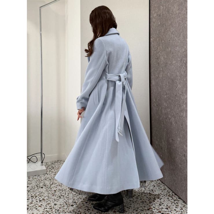 ウールスタンドカラーコート | MERCURYDUO | 詳細画像50 