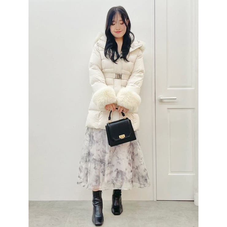 フェイクファー付きアライドロングダウン | MERCURYDUO | 詳細画像25 