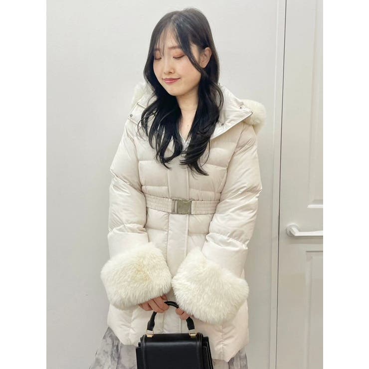 フェイクファー付きアライドロングダウン | MERCURYDUO | 詳細画像26 