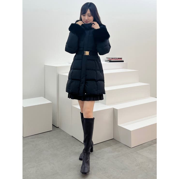 フェイクファー付きアライドロングダウン | MERCURYDUO | 詳細画像32 