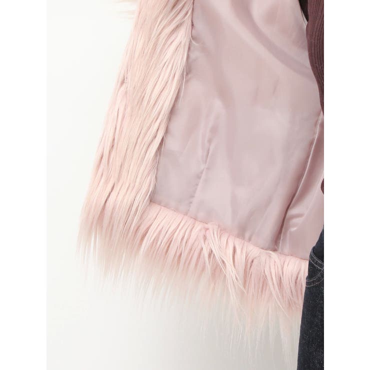 ロングフェイクファーミドルコート | MERCURYDUO | 詳細画像23 