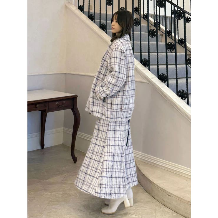 オリジナルロービングチェックPコート | MERCURYDUO | 詳細画像39 