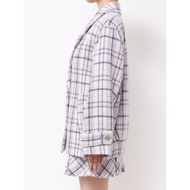 オリジナルロービングチェックPコート | MERCURYDUO | 詳細画像47 