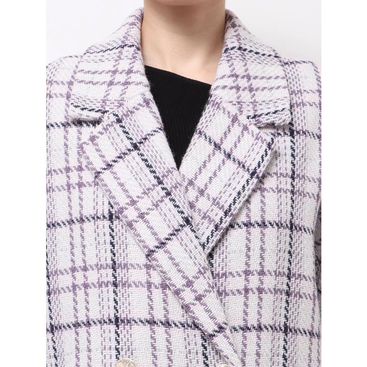 オリジナルロービングチェックPコート | MERCURYDUO | 詳細画像49 