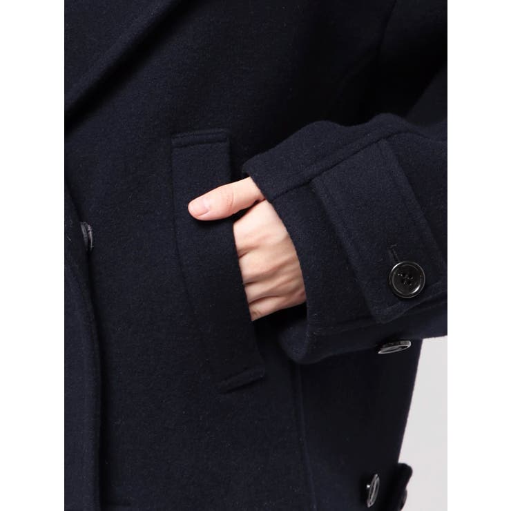 【OUNNOUN】コクーンショートコート | MERCURYDUO | 詳細画像14 