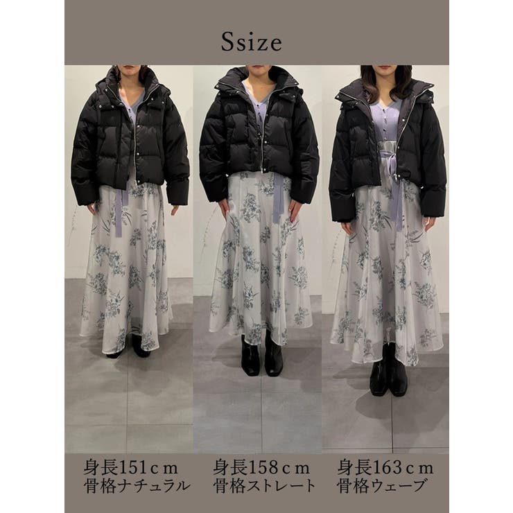 2WAYフード付アライドショートダウン | MERCURYDUO | 詳細画像20 