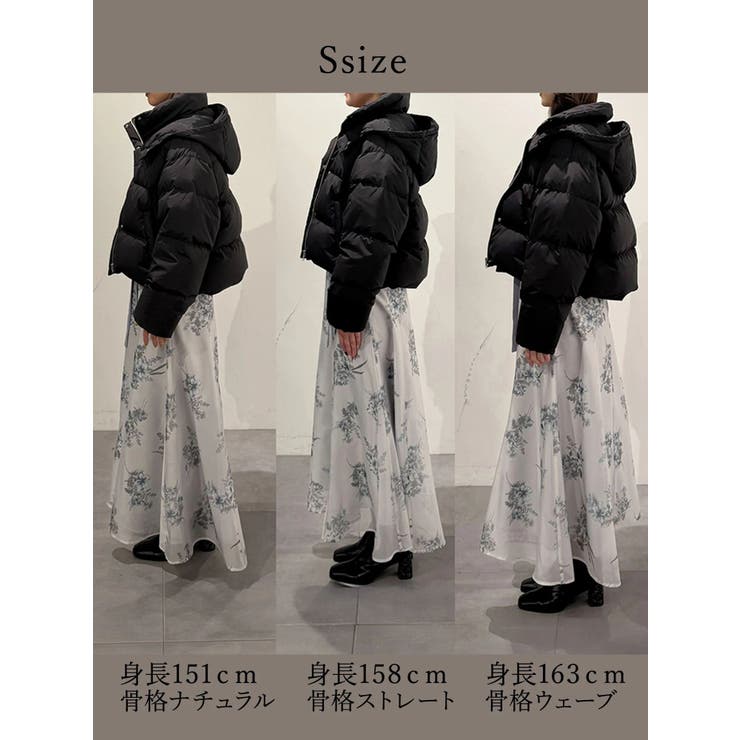 2WAYフード付アライドショートダウン | MERCURYDUO | 詳細画像21 