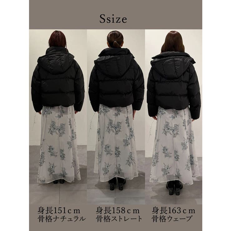 2WAYフード付アライドショートダウン | MERCURYDUO | 詳細画像22 