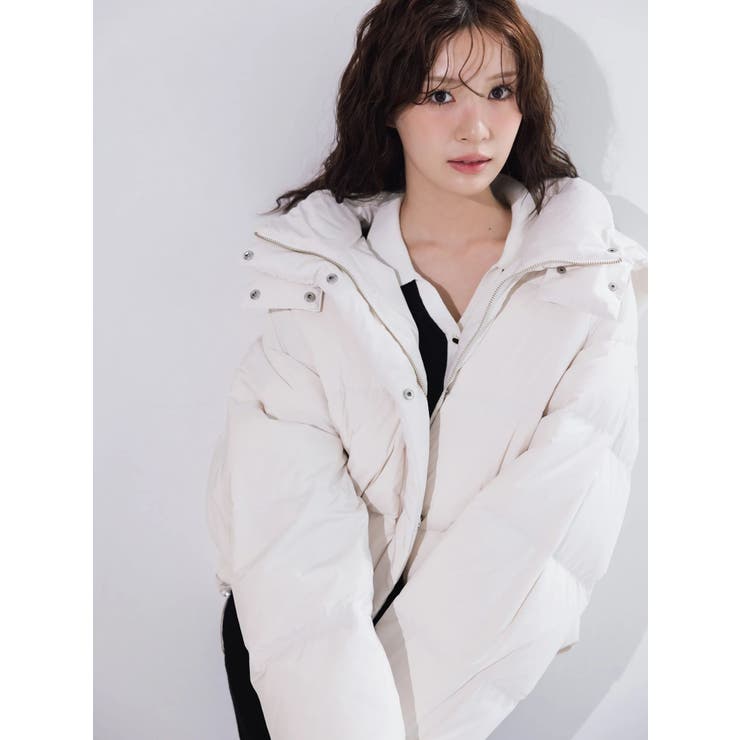 2WAYフード付アライドショートダウン | MERCURYDUO | 詳細画像3 