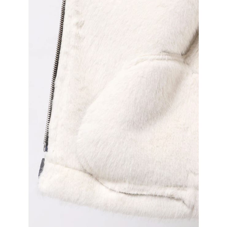 フェイクレザームートンボンバージャケット | MERCURYDUO | 詳細画像35 