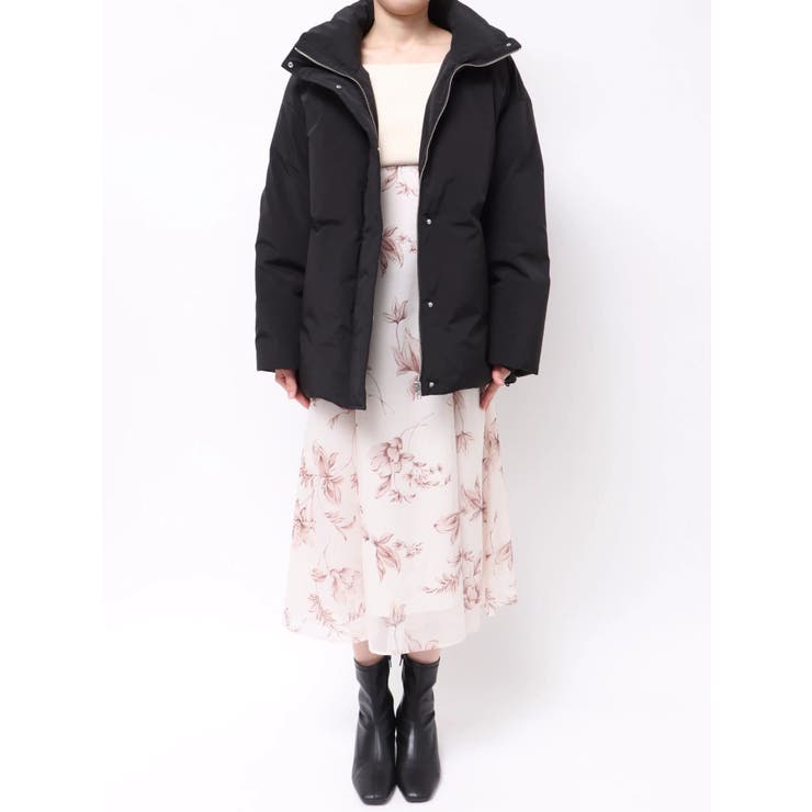 スタンドカラーミドルダウンコート | MERCURYDUO | 詳細画像40 