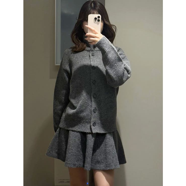 メランジニットセットアップ[品番：MKSW0067298]｜MERCURYDUO