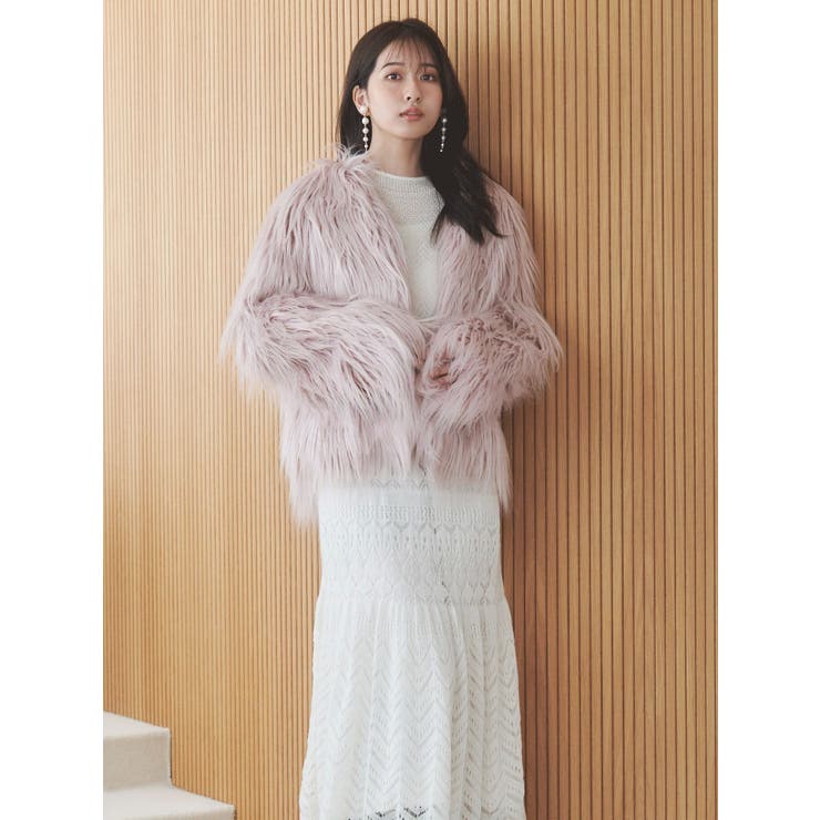 モヘヤニットスカシアミワンピース | MERCURYDUO | 詳細画像10 