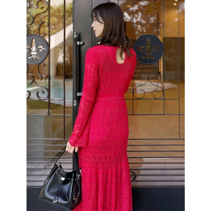 モヘヤニットスカシアミワンピース | MERCURYDUO | 詳細画像21 