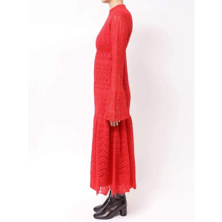 モヘヤニットスカシアミワンピース | MERCURYDUO | 詳細画像35 