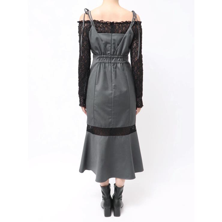 レースパネル切替ワンピース | MERCURYDUO | 詳細画像26 